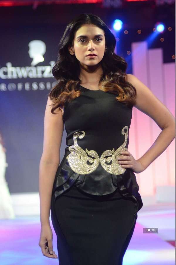 Aditi walks the ramp