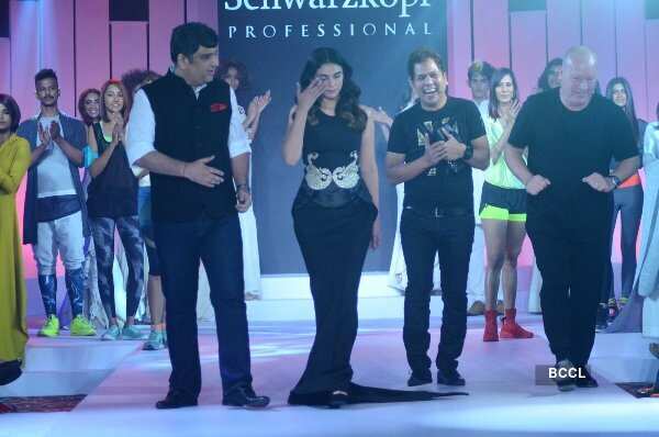 Aditi walks the ramp