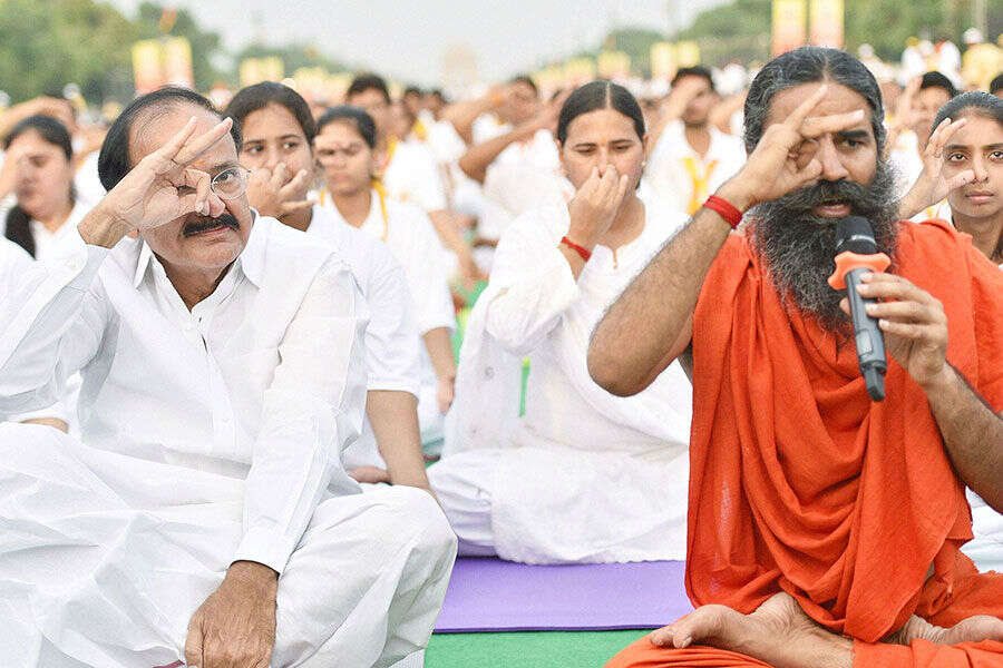 International Yoga Day: Rehearsals