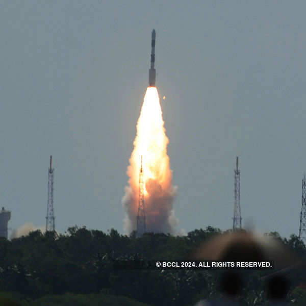 ISRO launches PSLV-C34 with 20 satellites