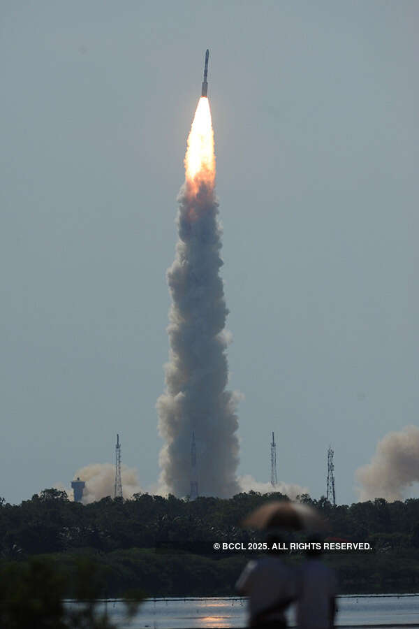 ISRO launches PSLV-C34 with 20 satellites
