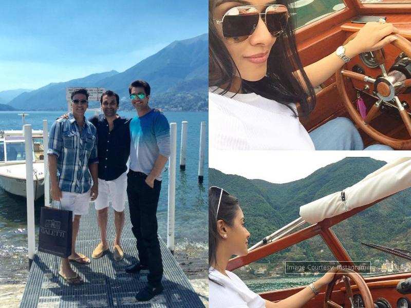 PIC: Asin and hubby vacation with Akshay Kumar - Twinkle Khanna