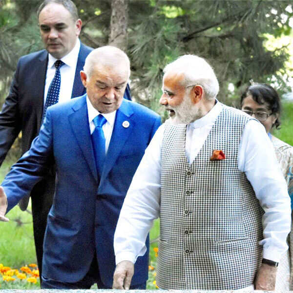 PM Modi&rsquo;s Uzbekistan visit