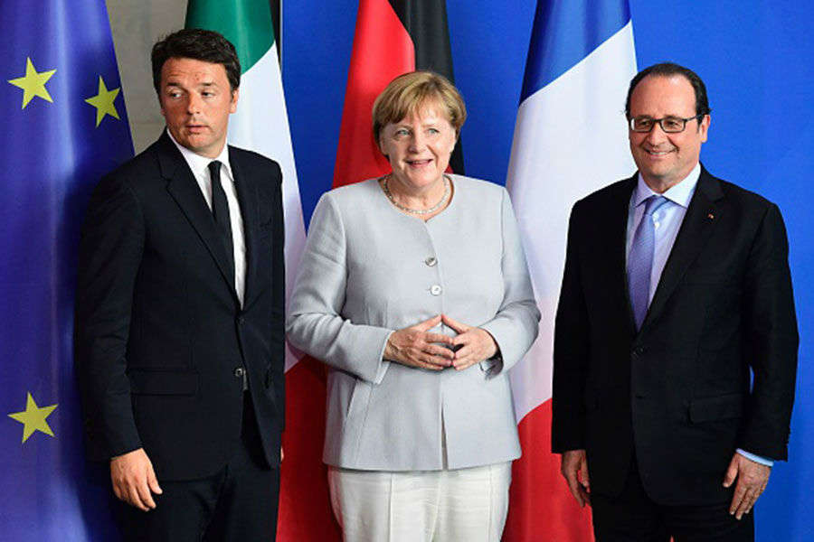 Germany, France, Italy vow 'new impulse' for EU