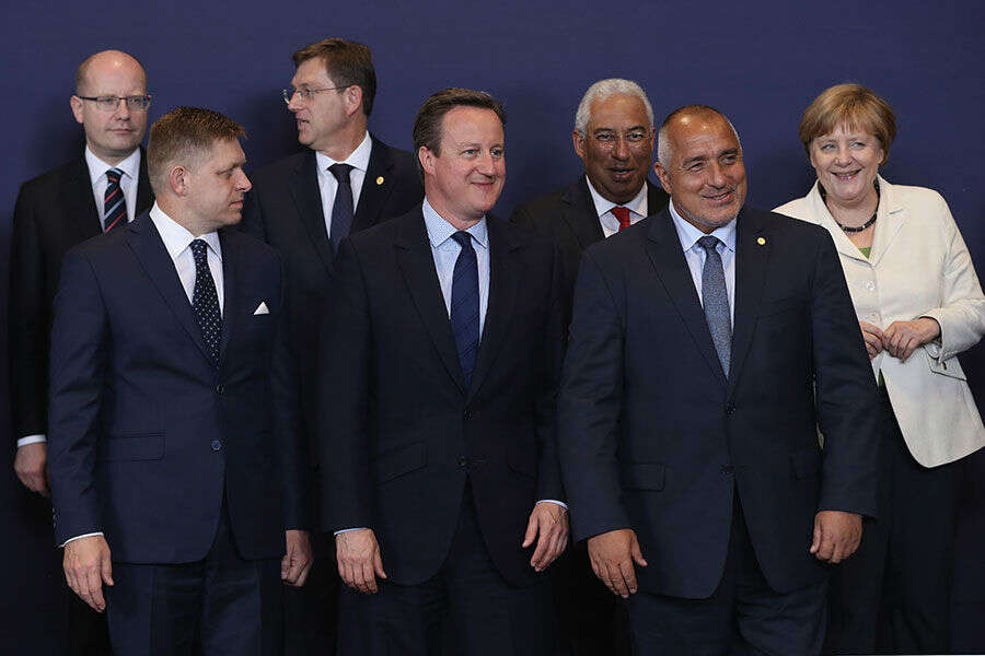 Cameron attends European Council Meeting
