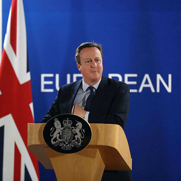 Cameron attends European Council Meeting