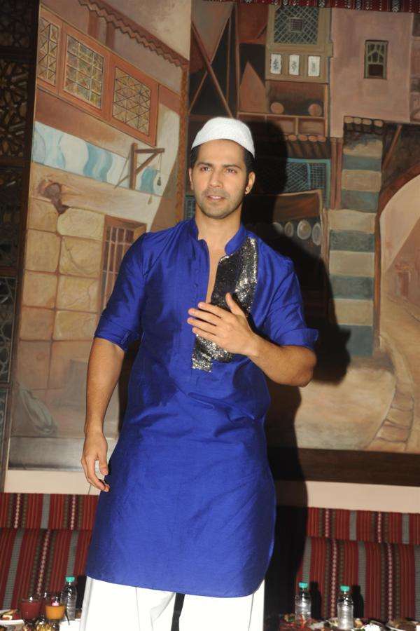 Varun at Iftar Celebrations