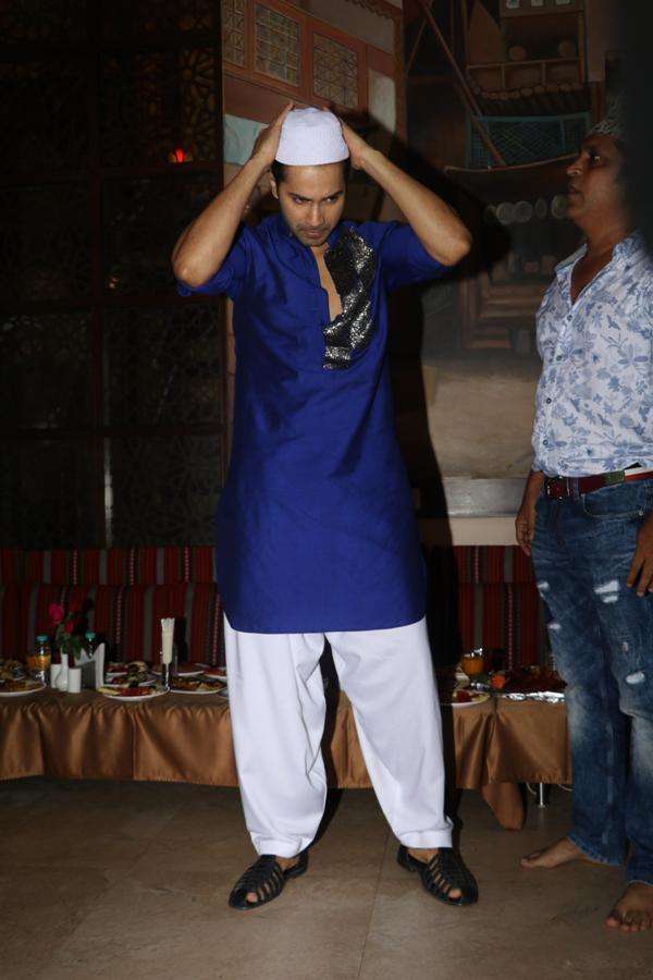 Varun at Iftar Celebrations