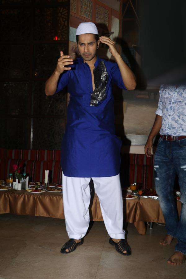 Varun at Iftar Celebrations