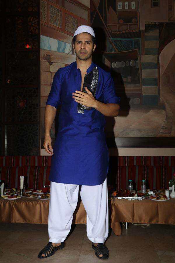 Varun at Iftar Celebrations