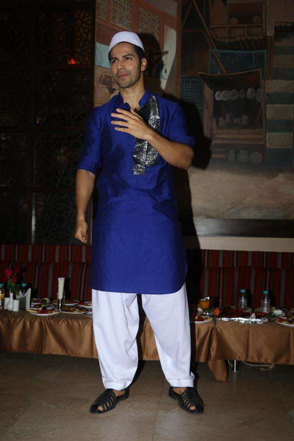 Varun at Iftar Celebrations