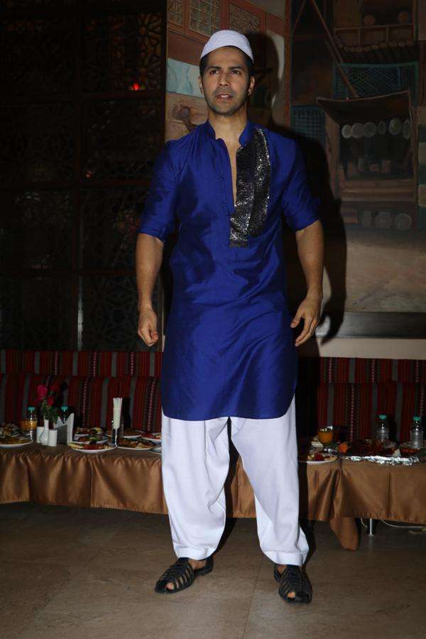 Varun at Iftar Celebrations