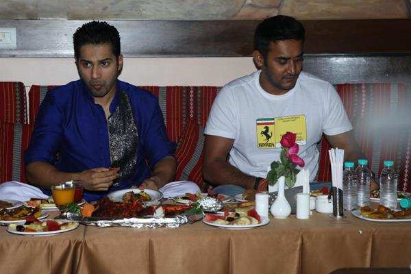 Varun at Iftar Celebrations