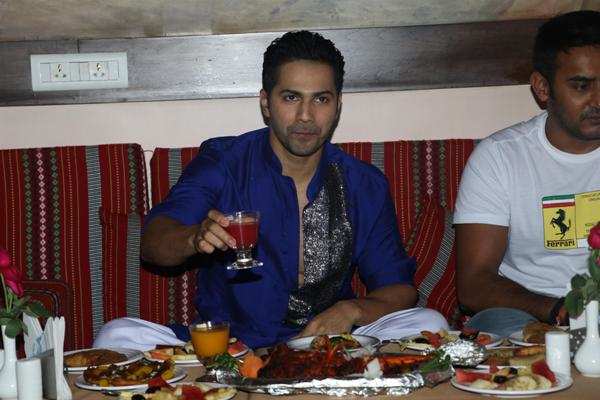 Varun at Iftar Celebrations