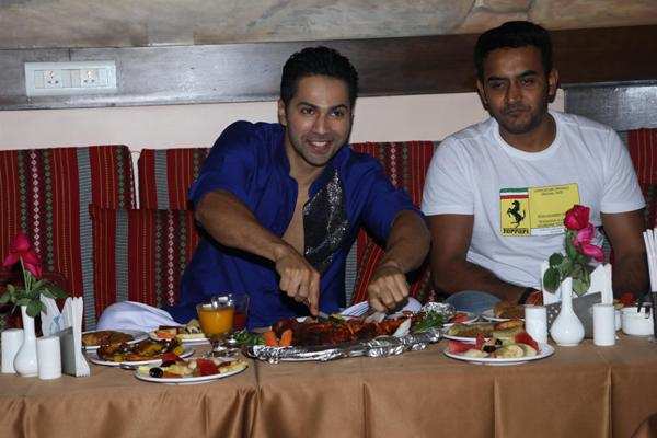 Varun at Iftar Celebrations