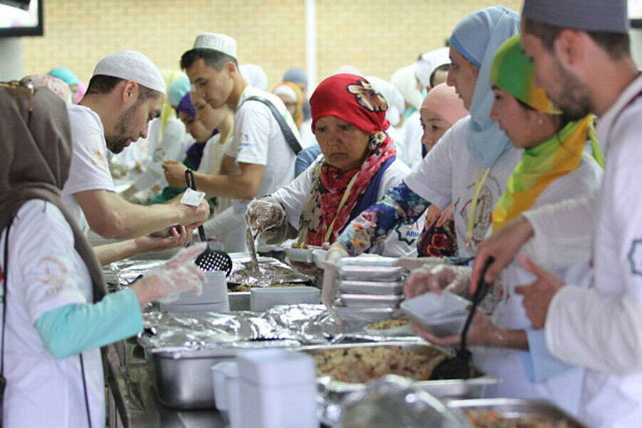 The holy month of Ramadan