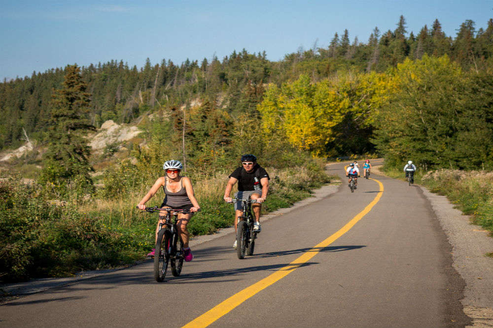 Bike the trails Edmonton Times of India Travel