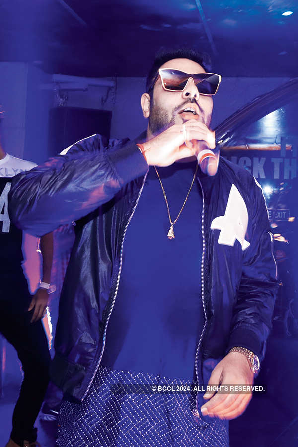 Badshah performs in the city