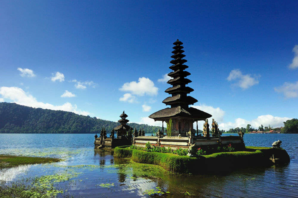 Pura Ulun Danu Bratan the water temple  Bali  Times of 