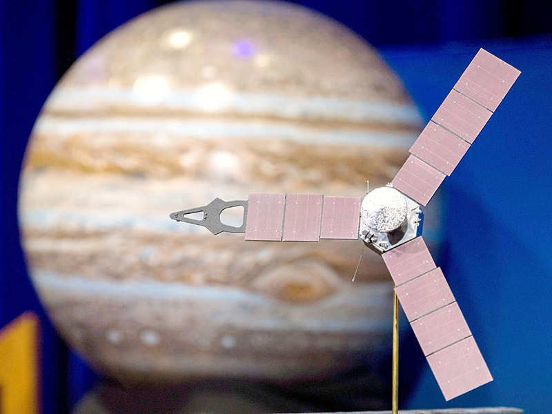 NASA's spacecraft arrives at Jupiter