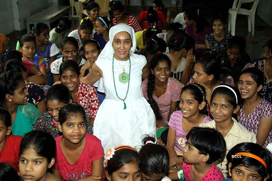 Mother Sofia at Bal Bhawan NGO