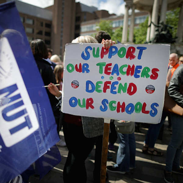 Teachers rally across the UK