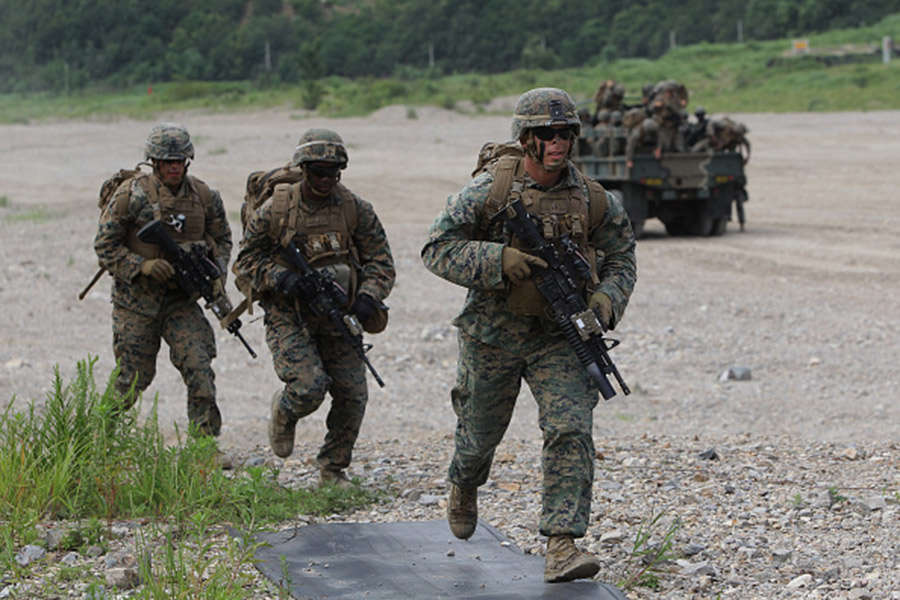 US, South Korean marines hold combat training