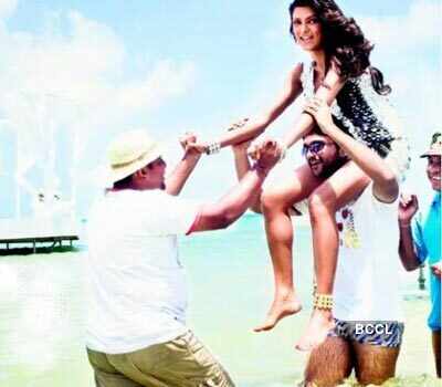 Dulha Mil Gaya: On the sets