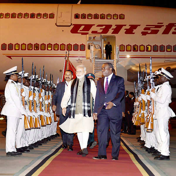 PM Modi's Africa tour