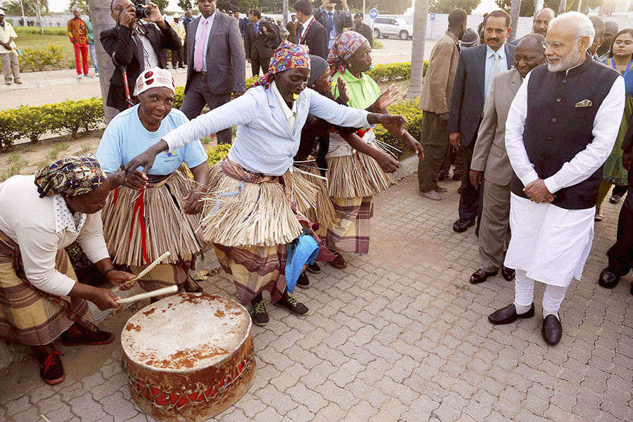 PM Modi's Africa tour