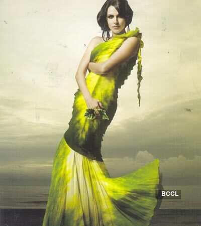 Neha Dhupia at the calender