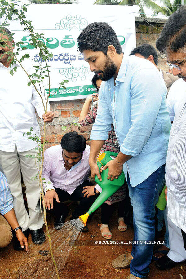 Celebs @ Tree plantation drive