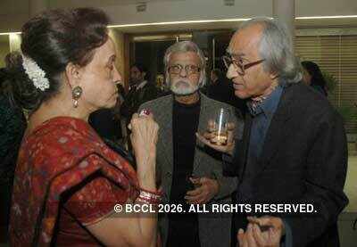 Kiran, Satish Gujral and Gopi Gajwani