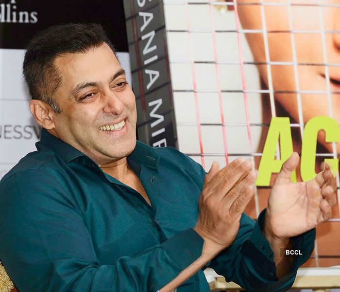 Salman launches Sania's autobiography