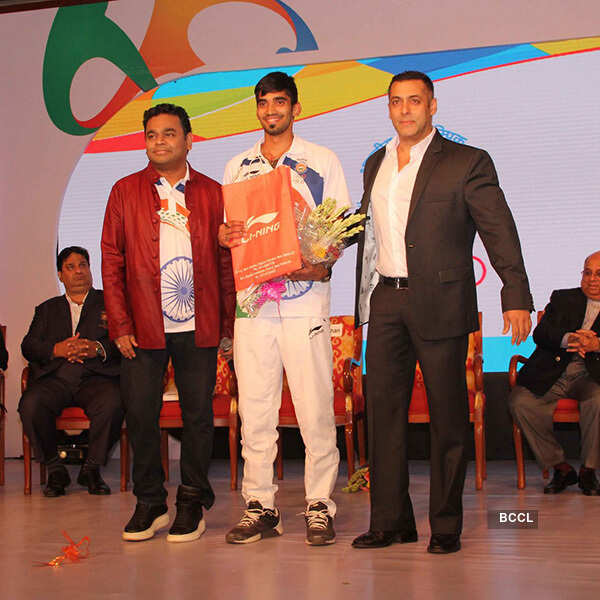 Salman at Olympics press meet