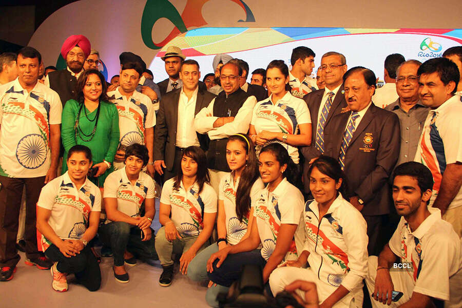 Salman at Olympics press meet