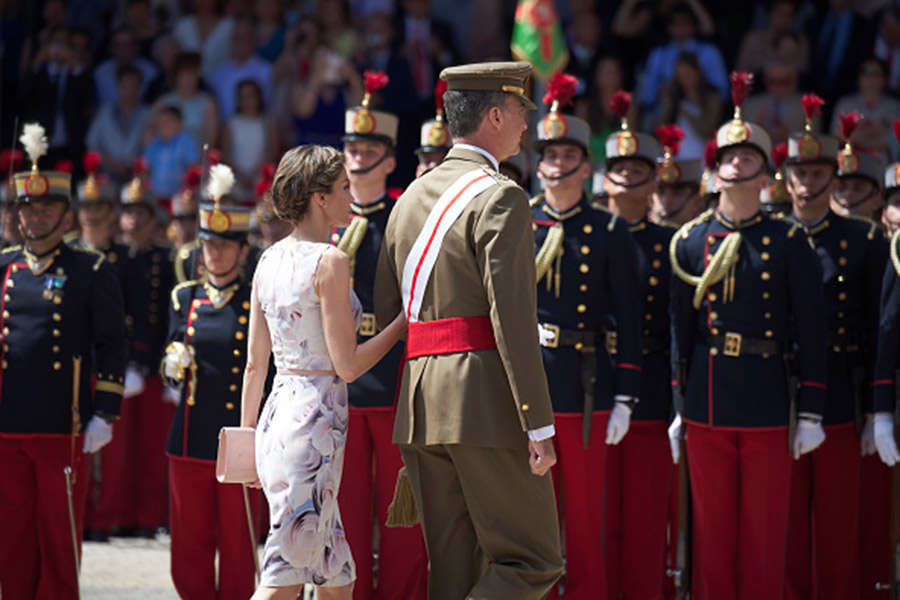 Spanish Royals @ Military event