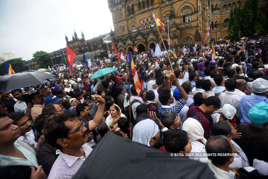 Dr Babasaheb Ambedkar’s Supporters Protest Against The Demolition Of ...