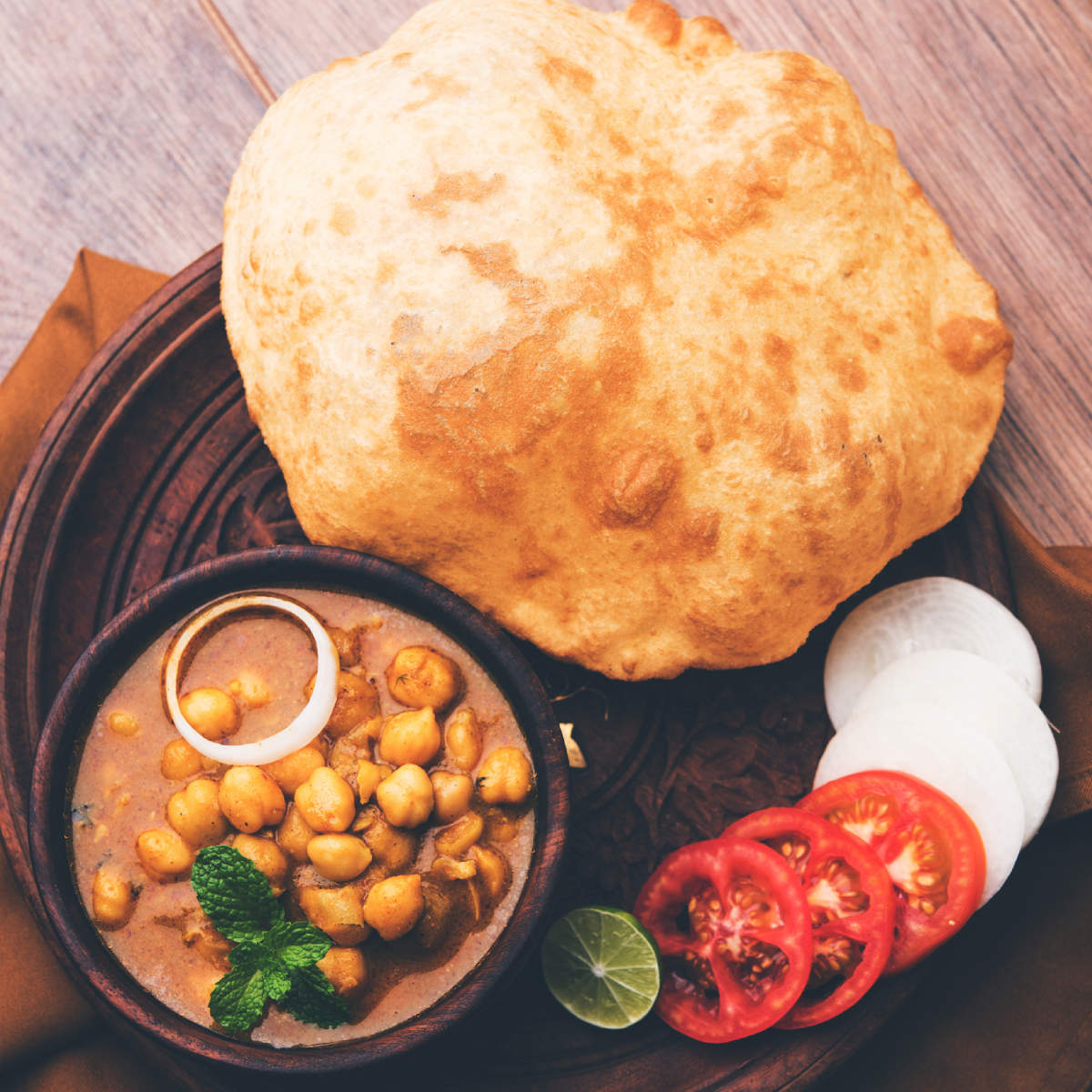 Chole bhature instant discount pot