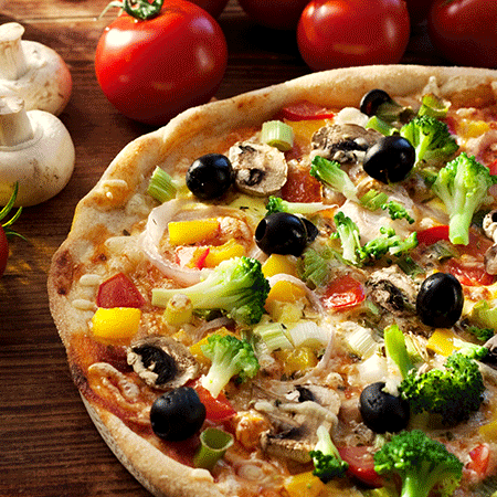 Søjle moden gift Vegetable Pizza Recipe: How to Make Vegetable Pizza Recipe at Home |  Homemade Vegetable Pizza Recipe - Times Food