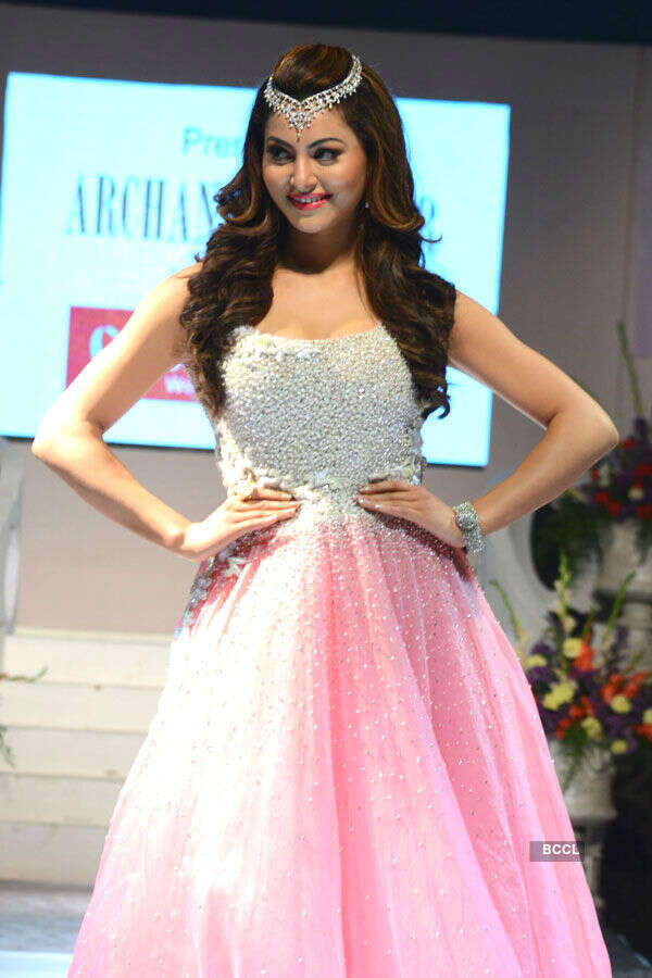 Urvashi walks the ramp