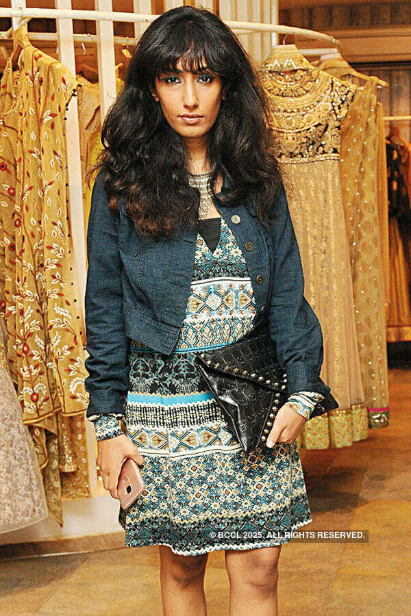 Socialities at fashion soiree