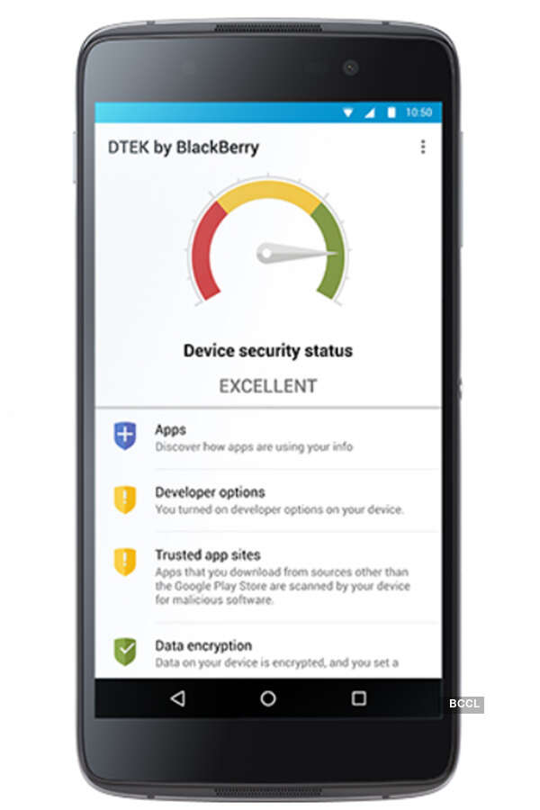 BlackBerry DTEK50 launched
