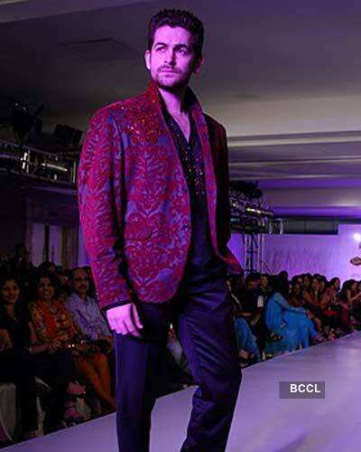 Neil with fashion looks