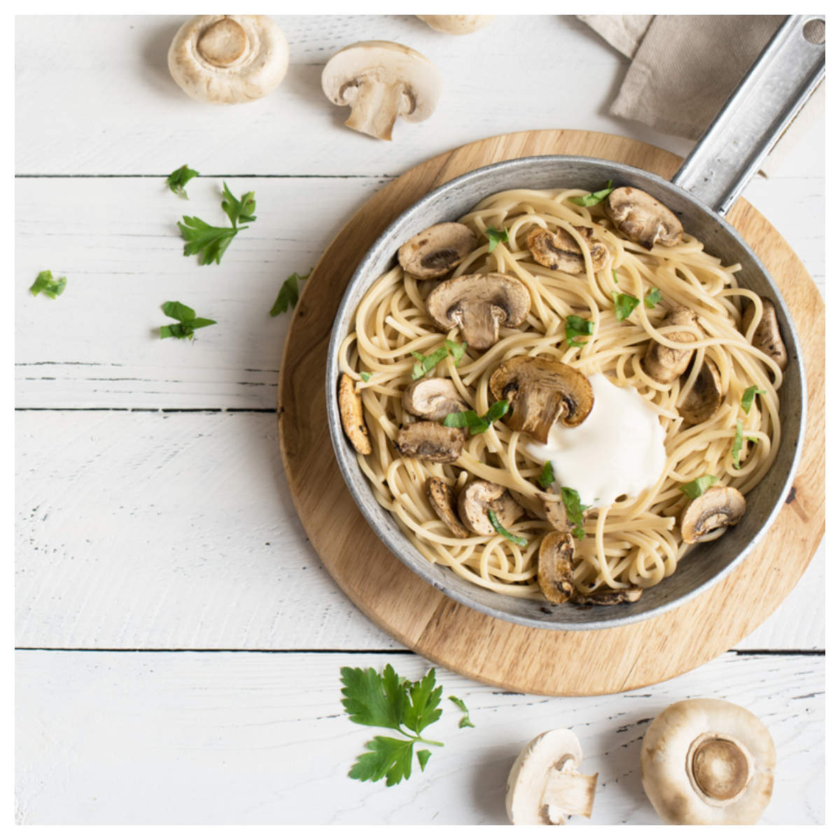 Creamy Mushroom Pasta Recipe: How to Make Creamy Mushroom Pasta Recipe |  Homemade Creamy Mushroom Pasta Recipe