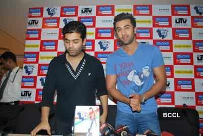 DVD launch by Ranbir & Karan