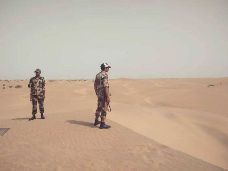Amid shifting sands, guarding borders with unwavering faith