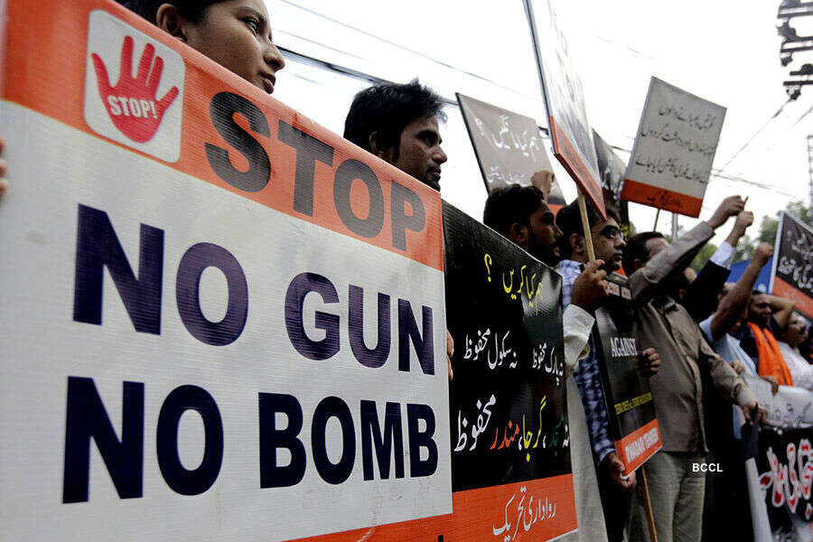Protest against Quetta blast