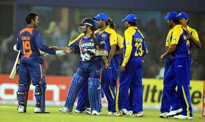 Ind. beat SL by 7 wickets