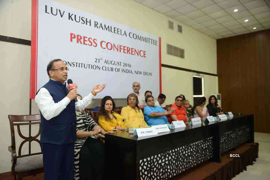 Luv Kush Ramleela Committee: Press Conference